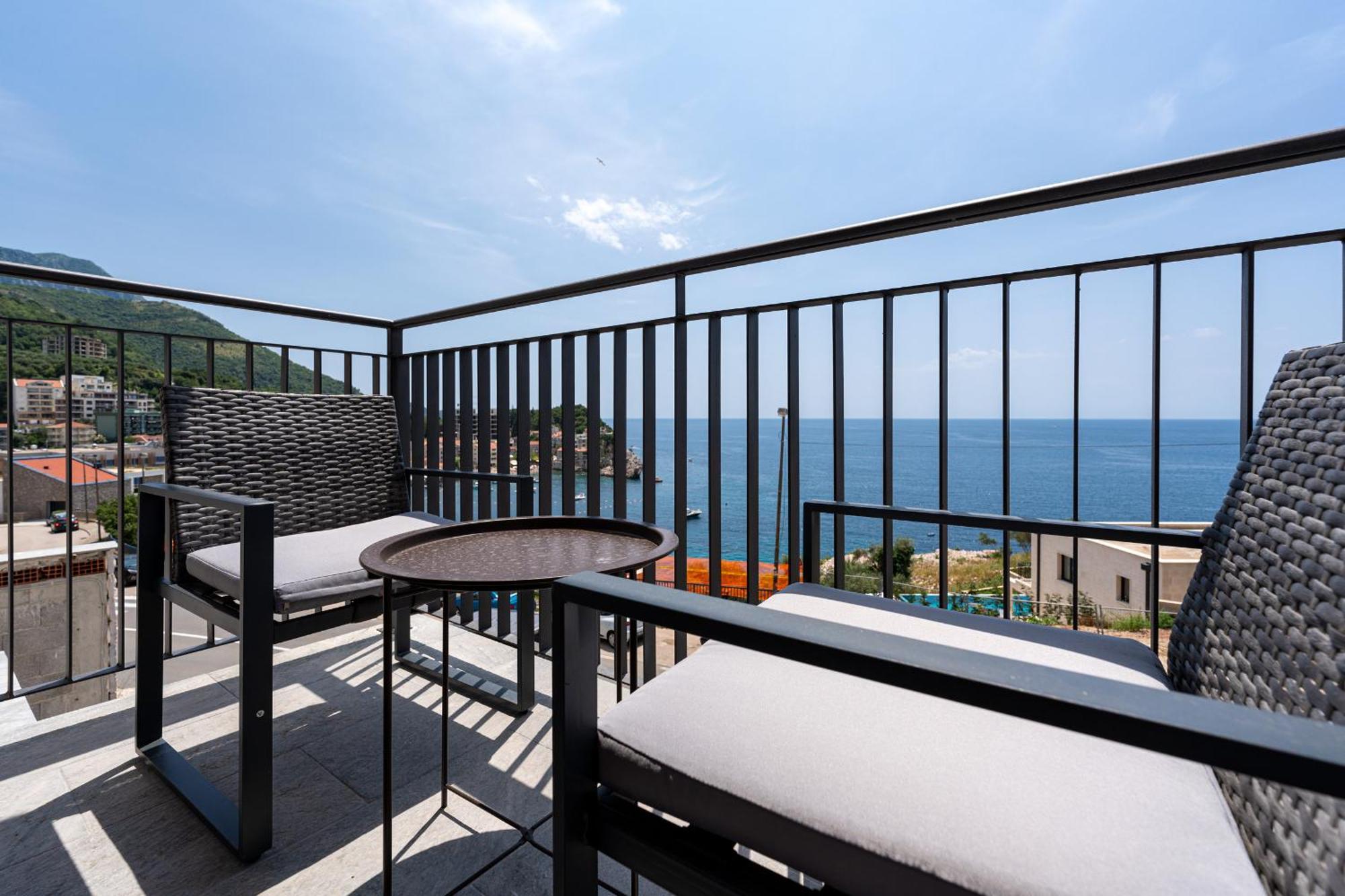Niki Apartments Przno Ilha Ilha Sveti Stefan Exterior foto